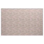 Biber & Seerosen auf Hellgrau-Rosa Stoff (Fat Quarter (45,7 x 55,9 cm))