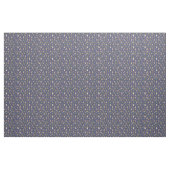 Biber & Seerosenblätter auf dunkelblau Stoff (Yard (91,4 cm))