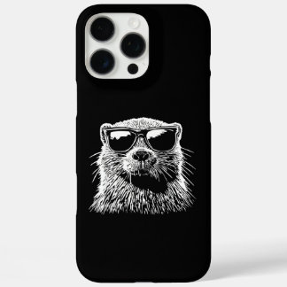Biber-Sonnenbrille iPhone 16 Pro Max Hülle