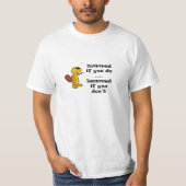 Biber-Sprichwort T-Shirt (Vorderseite)