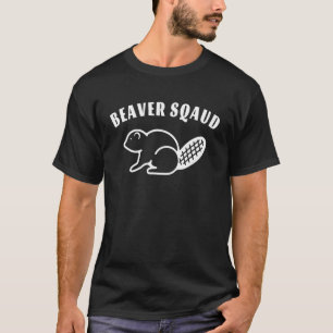 Biber Squad - Beaver Lover Fan Enthusiasten T-Shirt