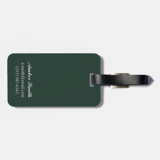 Biber u. Mt.-Haube - Mosier, Oregon Gepäckanhänger (Rückseite horizontal)