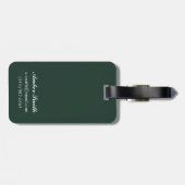 Biber u. Mt.-Haube - Welches, Oregon Gepäckanhänger (Rückseite horizontal)