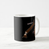 Biber und fallende Bäume Kaffeetasse (VorderseiteRechts)