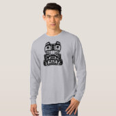 Biber-Ureinwohner-Entwurf T-Shirt (Vorne ganz)