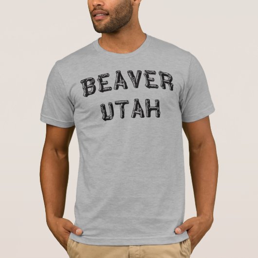 Biber Utah T-Shirt (Vorderseite)