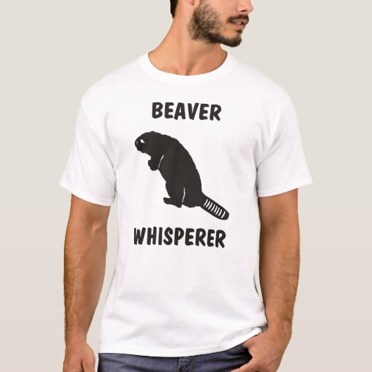 Biber Whisperer T-Shirt (Vorderseite)
