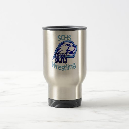 Biber-Wrestling-Reise-Tasse Reisebecher (Mittel)