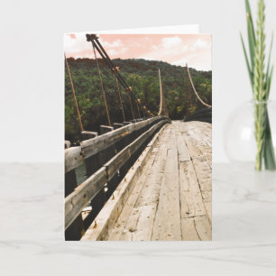 Biberbrücke Feiertagskarte