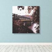 Biberbrücke Leinwanddruck (Insitu (Holzboden))