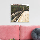 Biberbrücke Leinwanddruck (Insitu (Wohnzimmer))