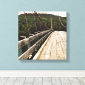 Biberbrücke Leinwanddruck (Insitu (Holzboden))