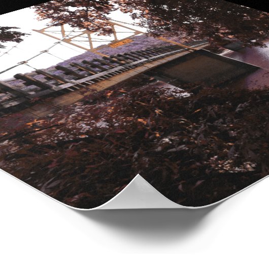 Biberbrücke Poster (Ecke)