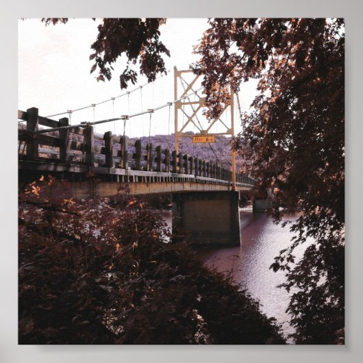 Biberbrücke Poster (Vorne)