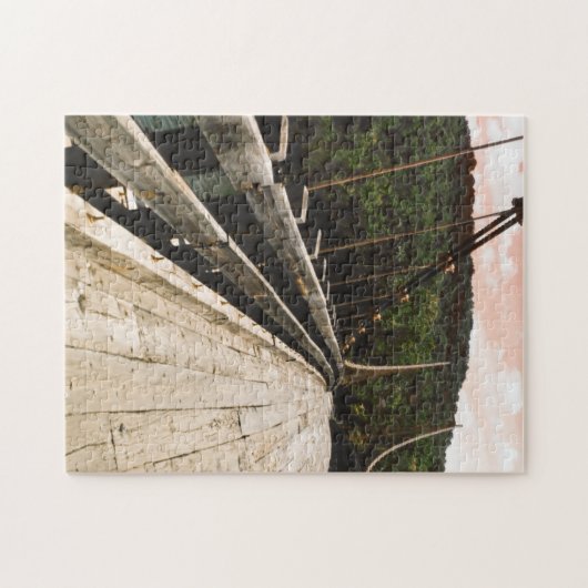 Biberbrücke Puzzle (Horizontal)