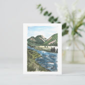 Bibercreme Postkarte (Stehend Vorderseite)