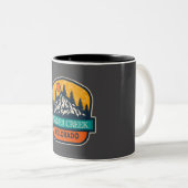 Bibercreme Zweifarbige Tasse (VorderseiteRechts)