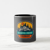 Bibercreme Zweifarbige Tasse (Mittel)