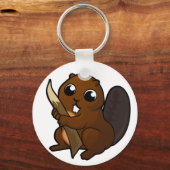 Biberdesign Schlüsselanhänger (Vorderseite)