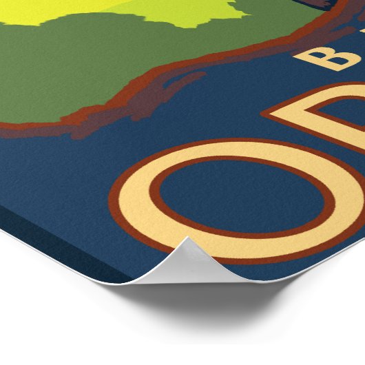 Biberfamilie - Bend, Oregon Poster (Ecke)