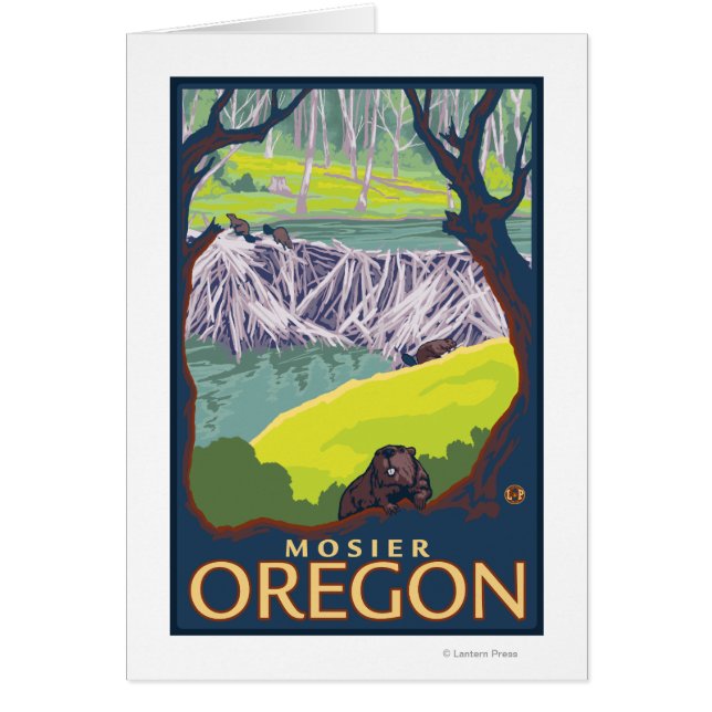 Biberfamilie - Mosier, Oregon (Vorne)