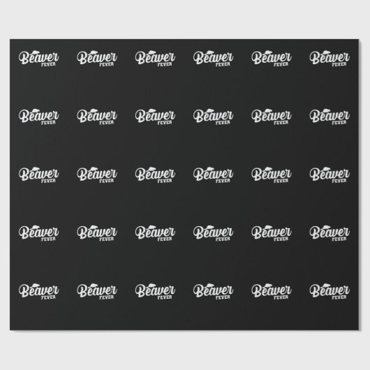 Biberfieber Geschenkpapier (Flach)