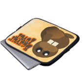 Biberfieber Laptopschutzhülle (Vorne Knopf)