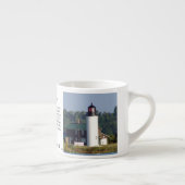 Biberinsel Hafen Leuchtturm Espresso Tasse (Rechts)