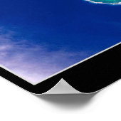 Biberinsel, Satellitenposter von Michigan Poster (Ecke)