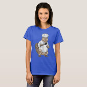 Biberkochspeise Spatel Kochen T-Shirt (Vorne ganz)