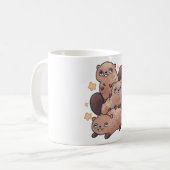Bibermagie Kaffeetasse (Vorderseite Links)