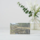 Biberstaub Visitenkarte (Stehend Vorderseite)