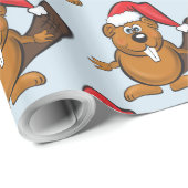 BiberweihnachtsPackpapier Geschenkpapier (Rolleneckpunkt)