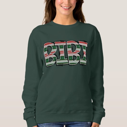 Bibi Christmas Sweatshirt (Vorderseite)