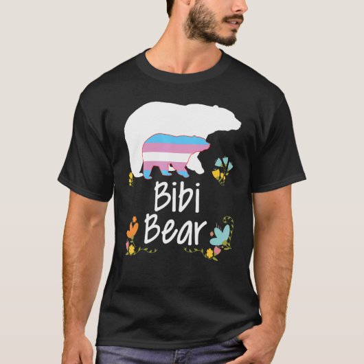 Bibi Lgbt Bear Transgender Rainbow Lgbt Lesbia T-Shirt (Vorderseite)
