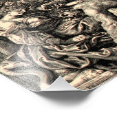 Bibical Samson und Delilah Fotodruck (Ecke)