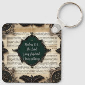 Bibile Psalm 23, gift Schlüsselanhänger (Rückseite)