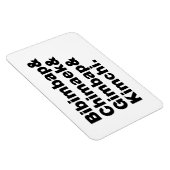 Bibimbap & Chimaek & Gimbap & Kimchi. Koreanische  Magnet (Rechte Seite)