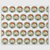 Bibimbap Korean Food Cooking Cuisine Rice Egg Dish Geschenkpapier (Flach)