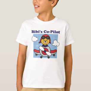 Bibis Co-Pilot - Niedliches Flugzeug T-Shirt