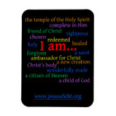 Bible Affirmation Magnet! Magnet (Vertikal)