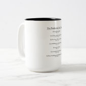 BIBLE: Die voraussichtliche Endzeit Zweifarbige Tasse (Vorderseite Links)