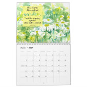 Bible Garden Scriptures Watercolor Flower Fruit  Kalender (Mär 2027)