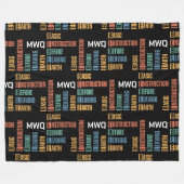 BIBLE Grundanleitung vor dem Verlass der Erde Fleecedecke (Vorderseite (Horizontal))