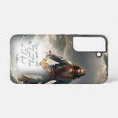 Bible Jesus Storm Water Gold Dove New Testament Samsung Galaxy Hülle (Rückseite (Horizontal))