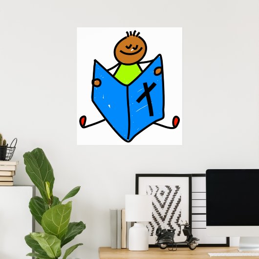 Bible Kid Poster (Heimbüro)