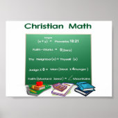 Bible Math Poster (Vorne)