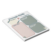 Bible-Passage-Studie Notizblock (angewinkelt)