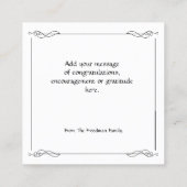 BIble priestly segnen Abstrakte Paint Note Card Telefonnummerkarte (Rückseite)