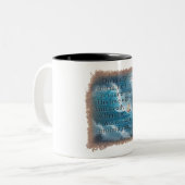 BIBLE QUOTE - Coffee Mug Zweifarbige Tasse (Vorderseite Links)